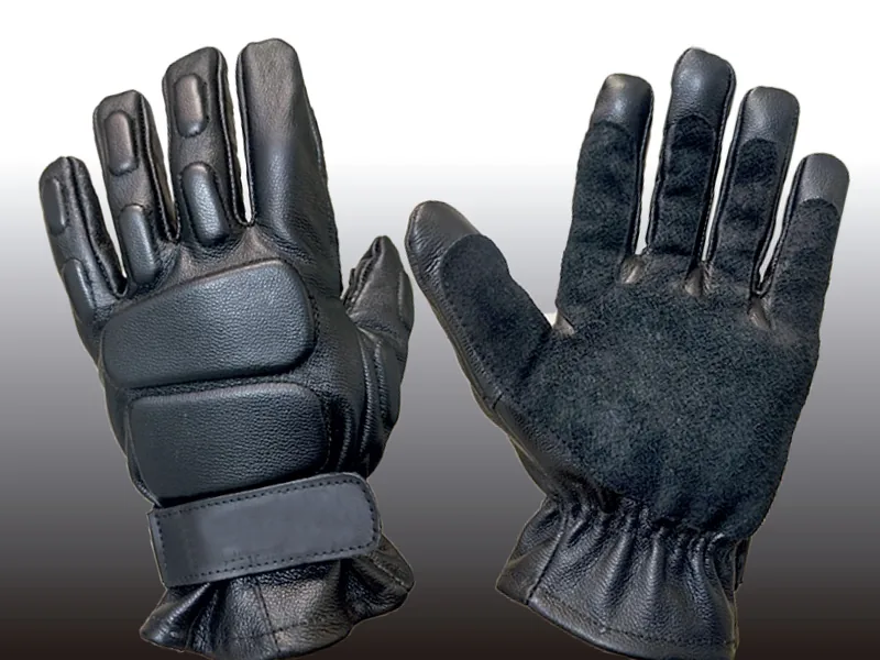 Par de guantes antimotín BALAK con almohadillas anti-impacto